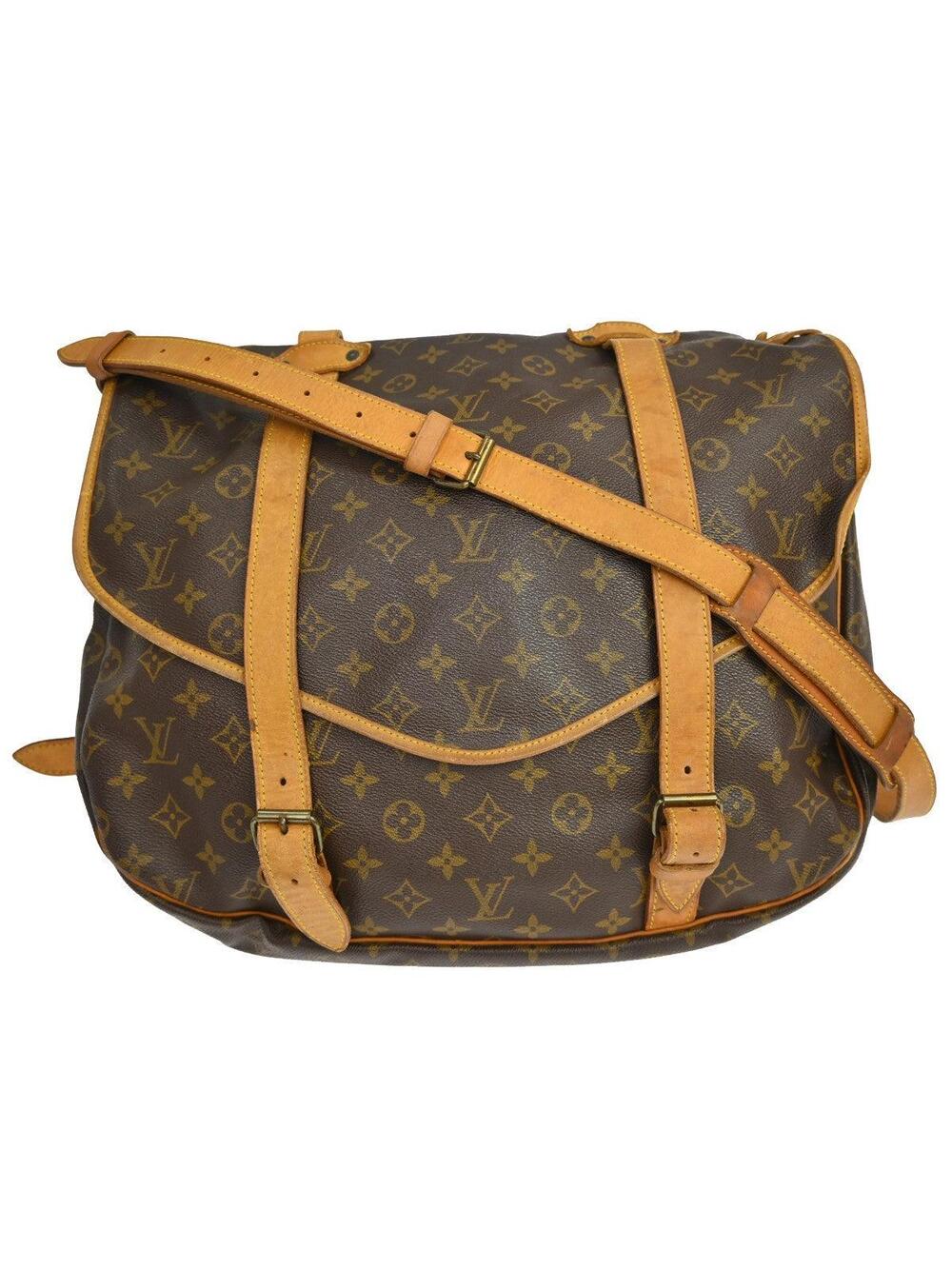 Louis Vuitton Saumur Handbag Canvas 43 #335845L87B